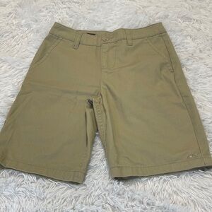 O'Neill Khaki BOYS  Flat Front Shorts SIZE 24 Inch waist